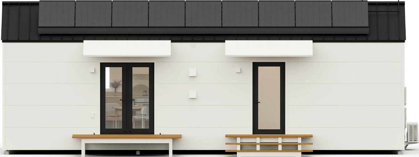 Modern home exterior